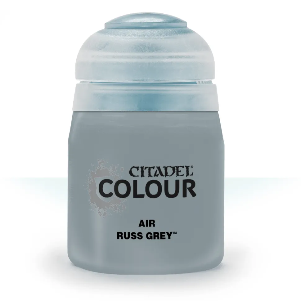 Warhammer Colour 24ml Air Russ Grey Acrylic Paint