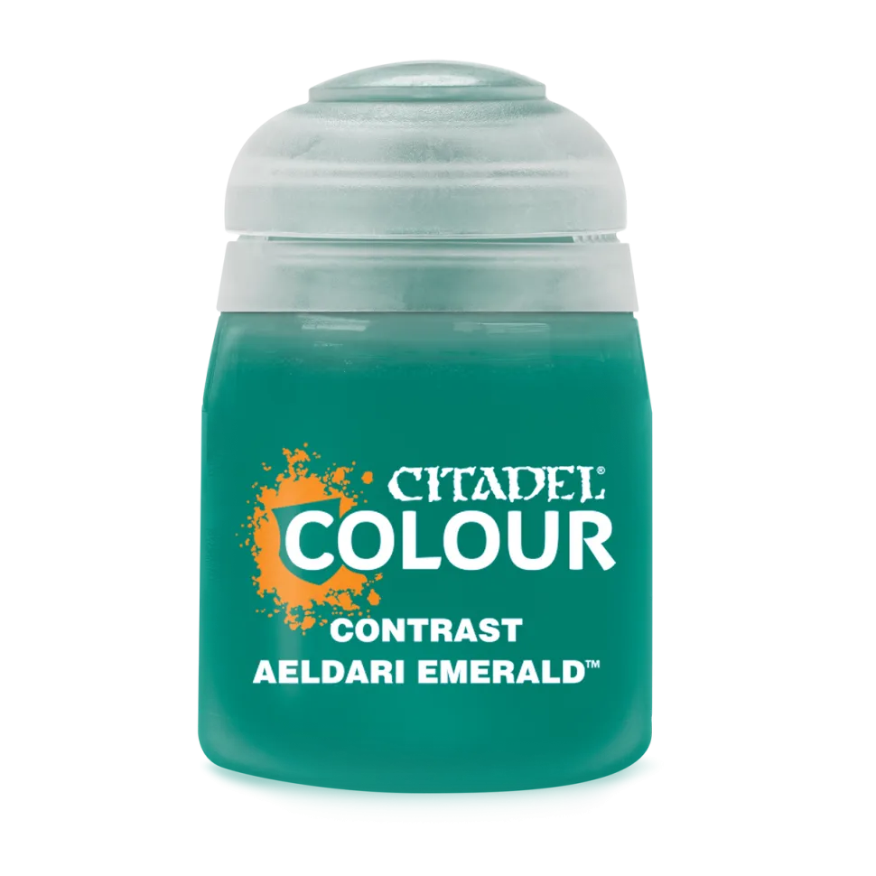 Warhammer Colour 18ml Contrast Aeldari Emerald Acrylic Paint