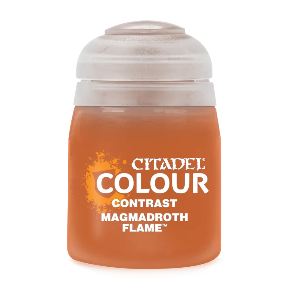 Warhammer Colour 18ml Contrast Magmadroth Flame Acrylic Paint