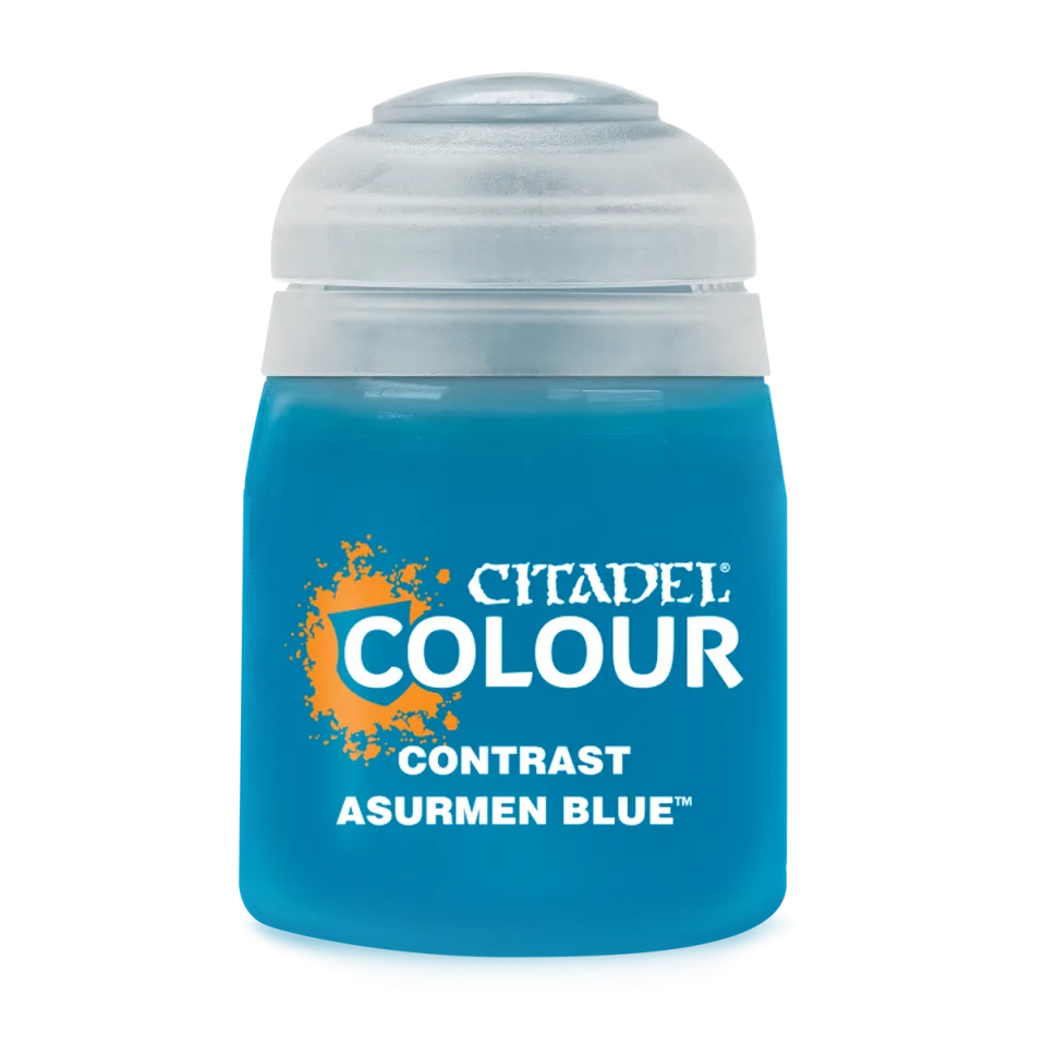 Warhammer Colour 18ml Contrast Asurmen Blue Acrylic Paint