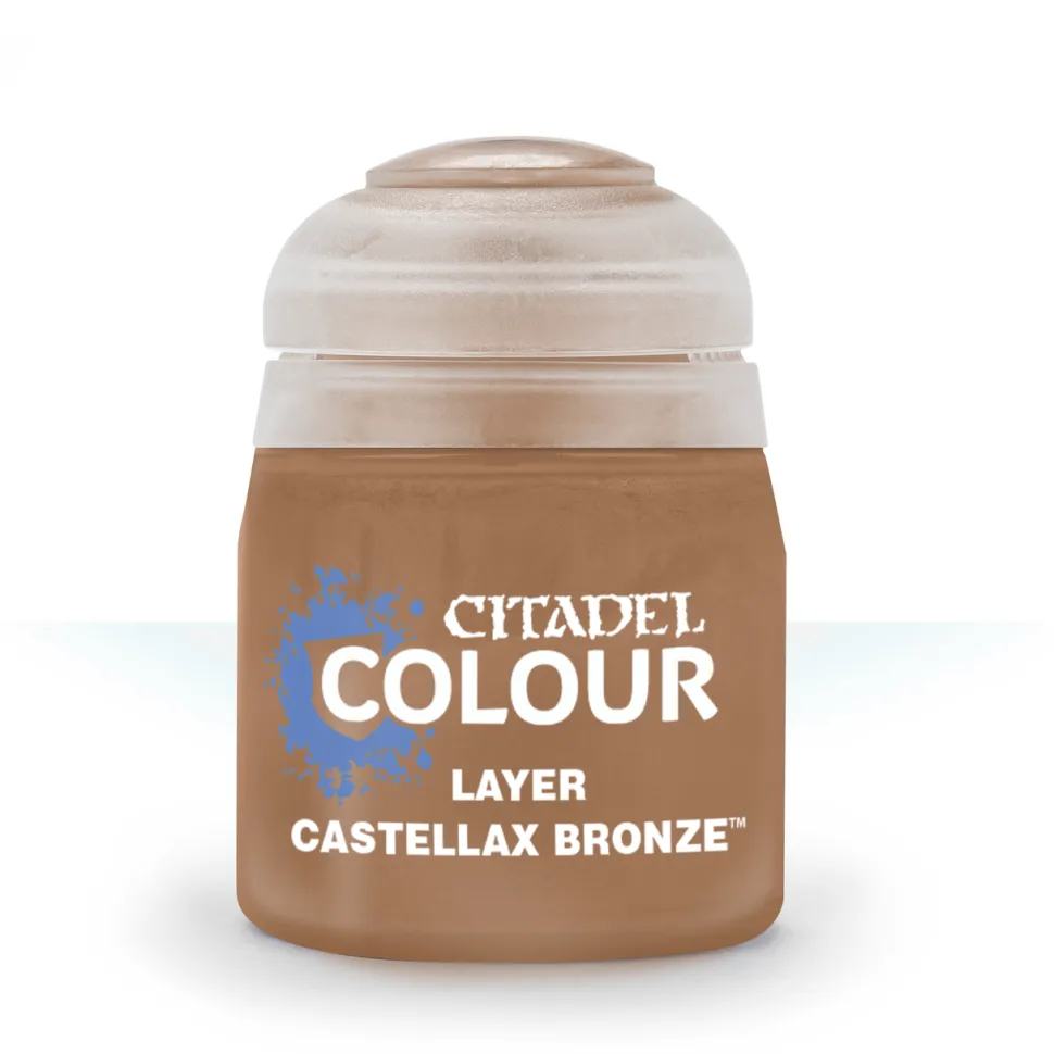 Warhammer Colour 12ml Layer Castellax Bronze Acrylic Paint