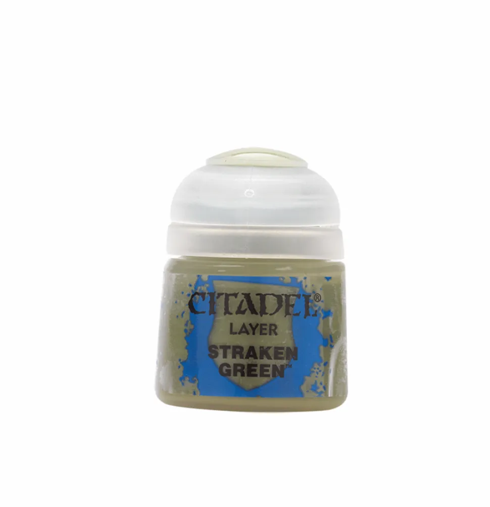 Warhammer Colour 12ml Layer Straken Green Acrylic Paint