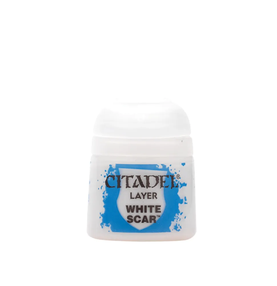 Warhammer Colour 12ml Layer White Scar Acrylic Paint