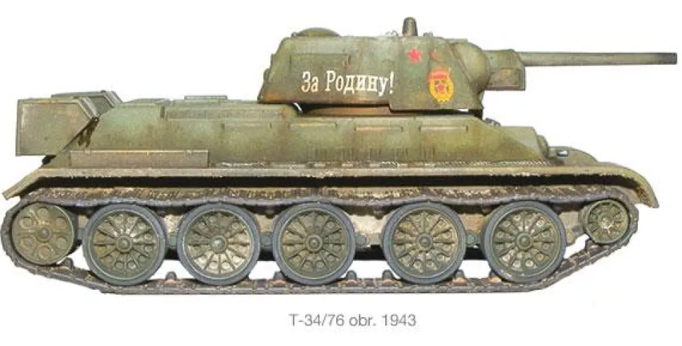 Warlord Games 28mm Bolt Action - Soviet Forces - T-34/76 Medium Tank
