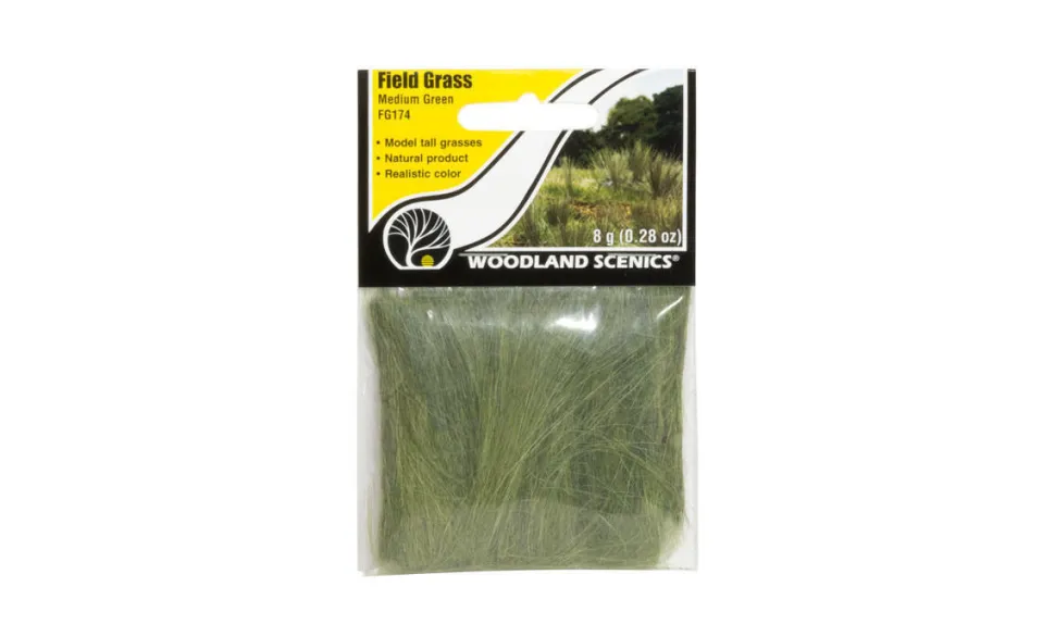 Woodland Scenics Medium Green Field Grass